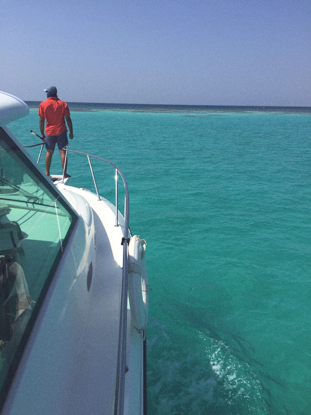 Out on the open Red Sea