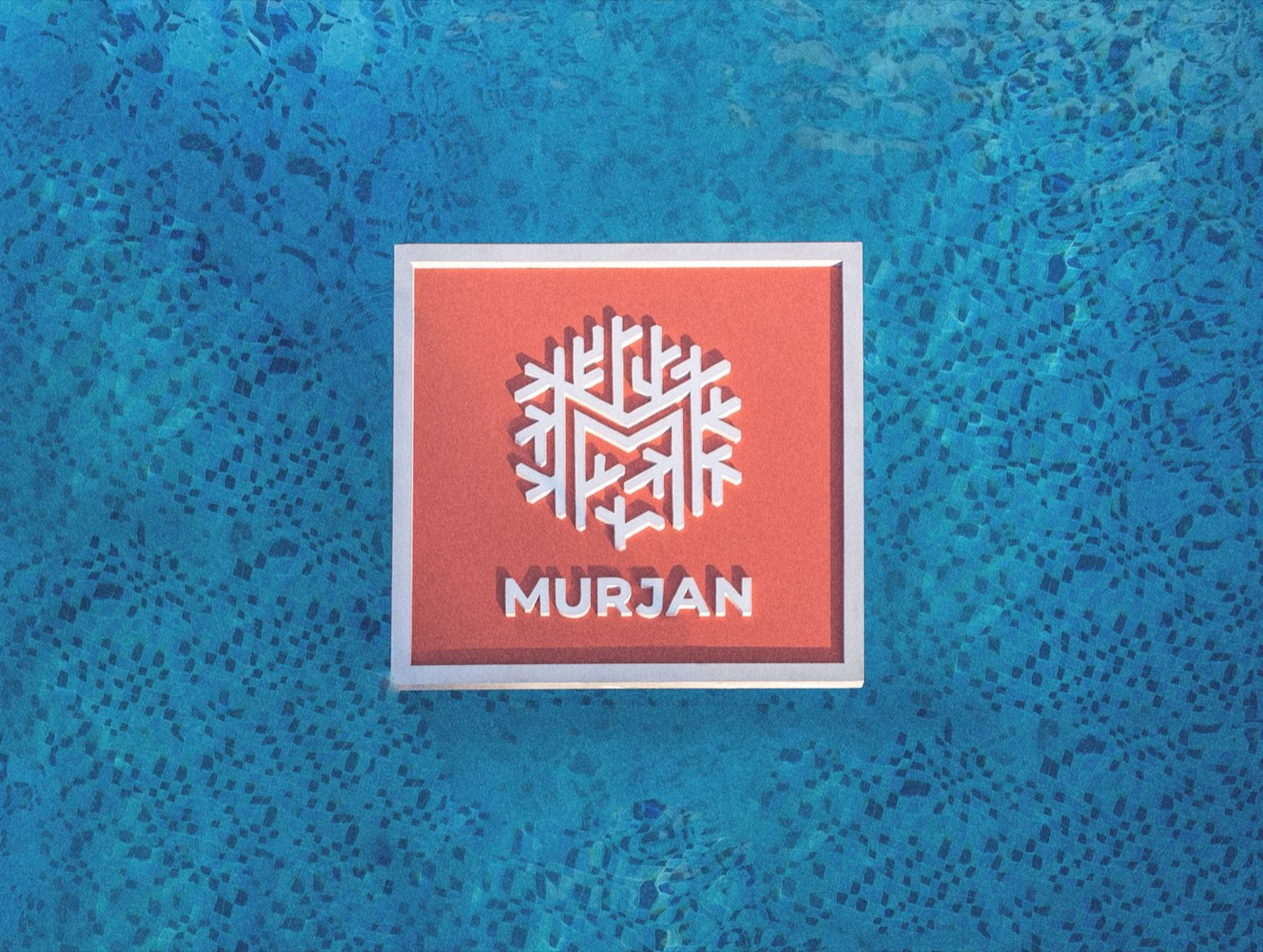 Murjan Swimwear — pool tiles